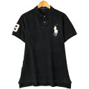 古着 ラルフローレン Ralph Lauren POLO RALPH LAUREN CUSTOM FIT ビッグポニー 半袖 ポロシャツ メンズL相当 /eaa556317 【中古】 【250623】