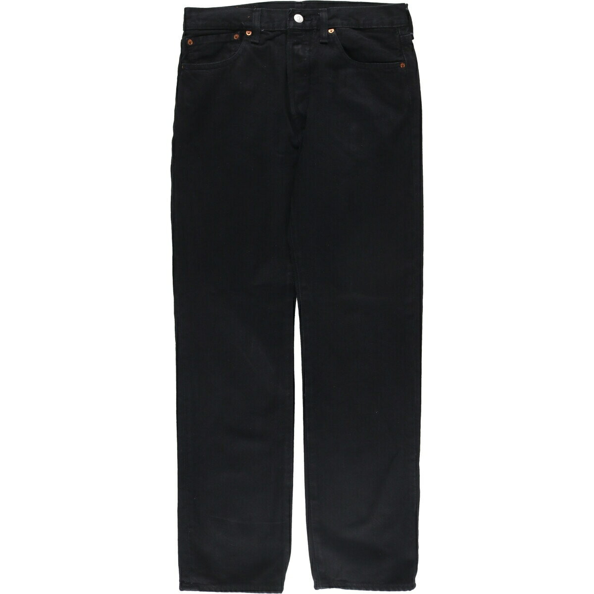 古着 リーバイス Levi's 501 ブラックデニム ストレートデニムパンツ メンズw31相当 /eaa556372 【中古】 【250611】 【SS2603_30】 ブラック系 春夏秋冬