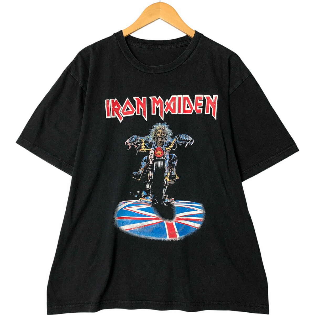 Rakuten - 古着 IRON MAIDEN アイアンメイデン バンドTシャツ バンT メンズL相当 /eaa556509 【中古】 【250607】 【SS2606_30