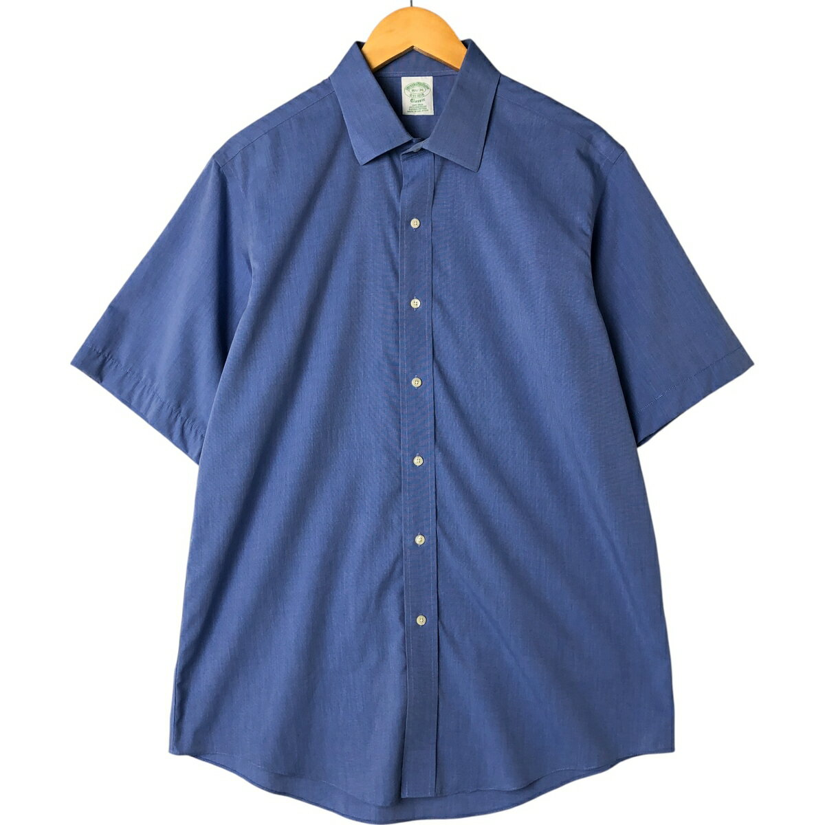 Rakuten - 古着 ブルックスブラザーズ Brooks Brothers Est.1818 Classic 半袖 コットンシャツ メンズL相当 /eaa556676 【中古】 【250614】 【SS2606_30