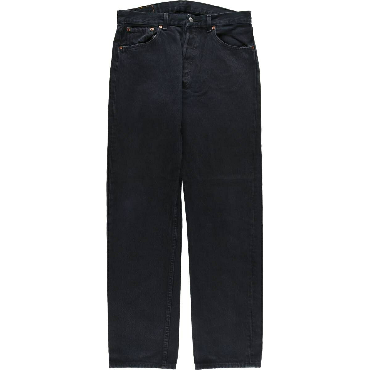 古着 リーバイス Levi's リーバイス501 ユーロモデル ブラックデニム ストレートデニムパンツ メンズw33相当 /eaa556731 【中古】 【250616】 【SS2603_30】