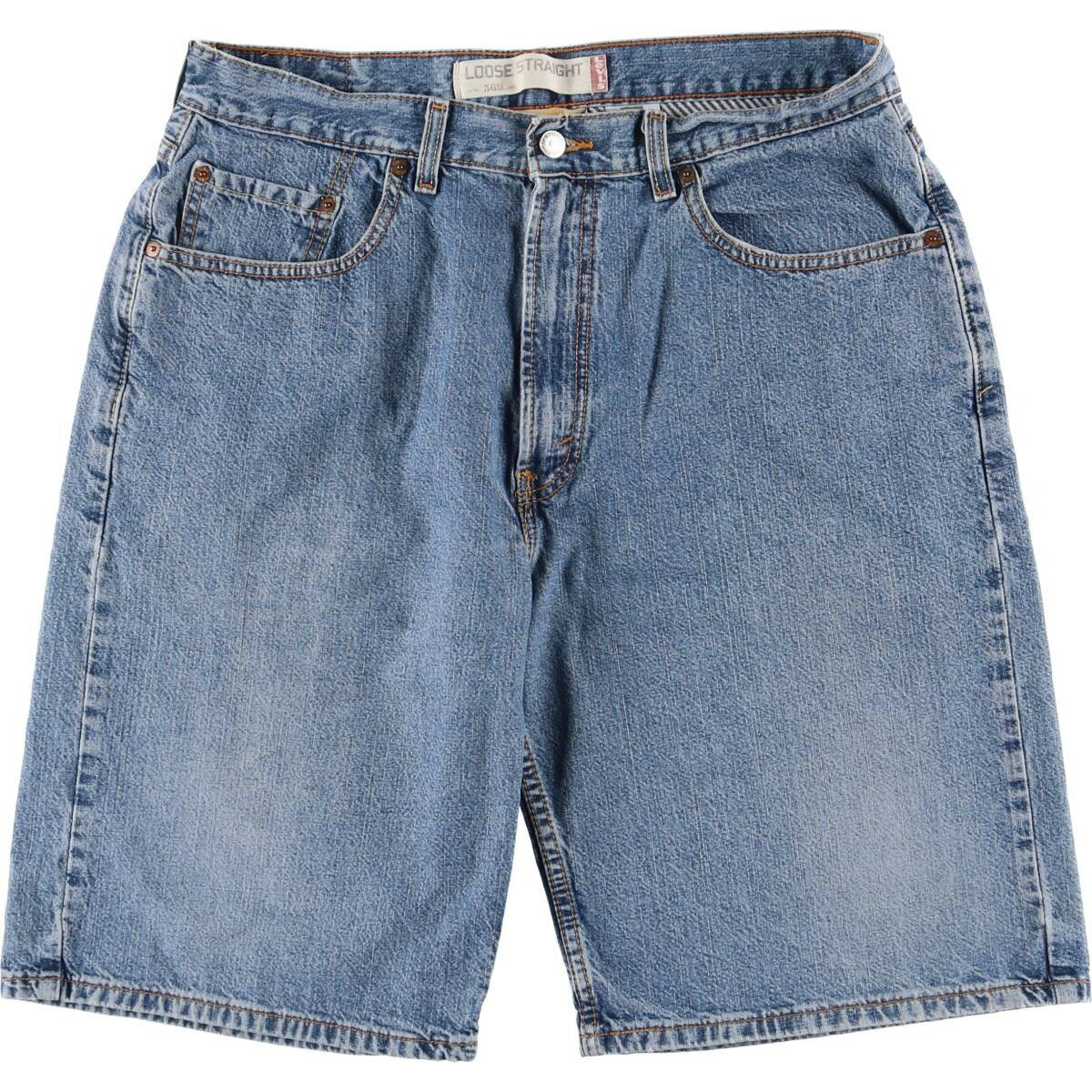 古着 リーバイス Levi's 569 LOOSE STRAIGHT デニムショーツ ハーフパンツ メンズw35相当 /eaa556740 【中古】 【250613】