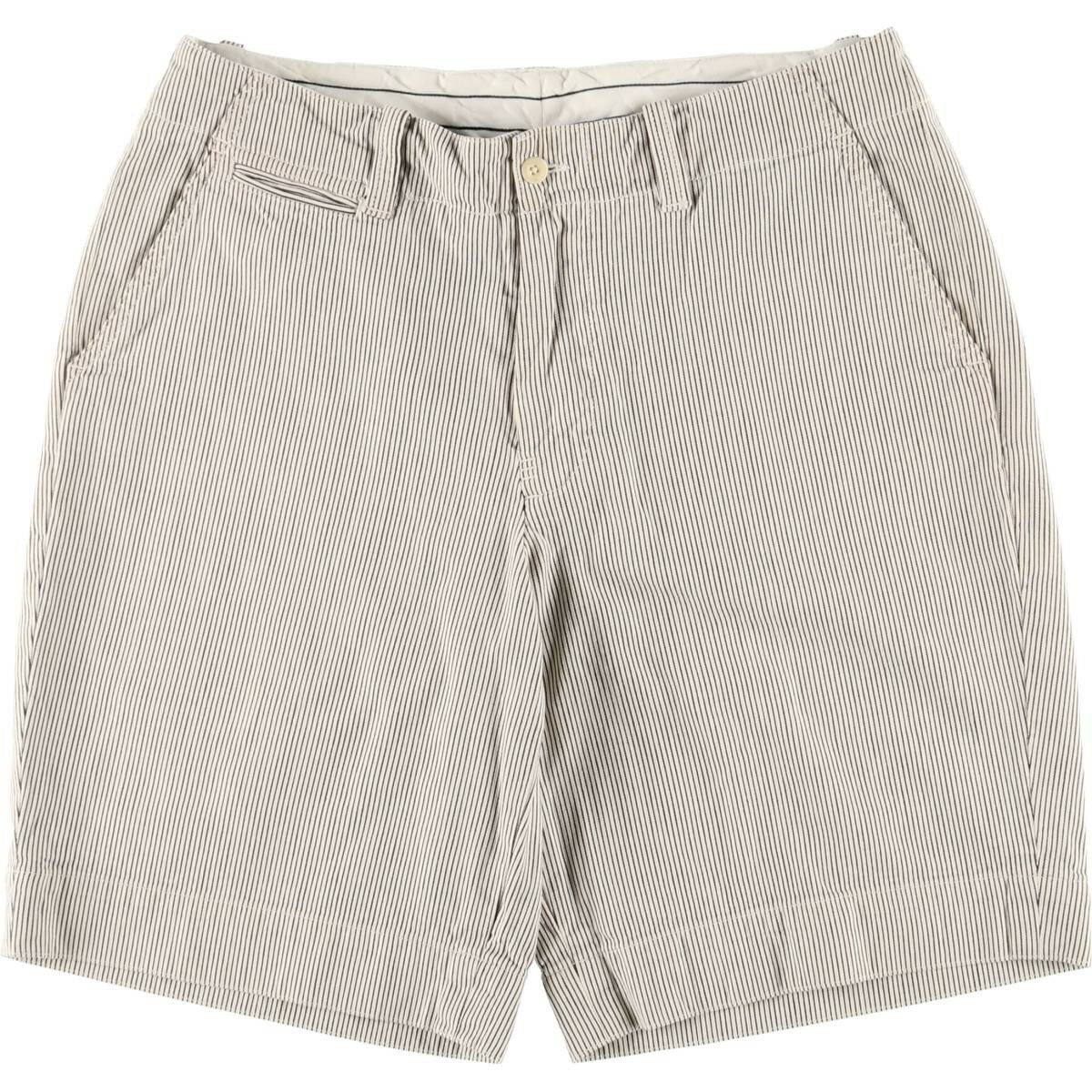 古着 ラルフローレン Ralph Lauren POLO by Ralph Lauren ストライプ柄 コットンショーツ ハーフパンツ メンズw34相当 /eaa557030 【中古】 【250623】