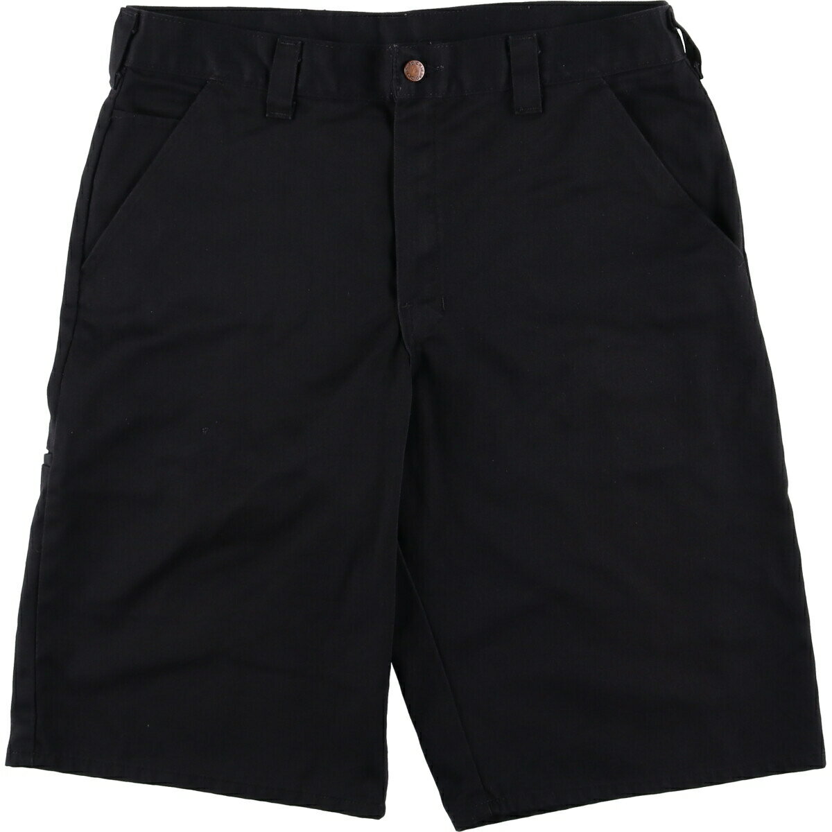 古着 ディッキーズ Dickies ワークショーツ ハーフパンツ メンズw37相当 /eaa557185 【中古】 【250622】 【SS2603_30】 ブラック系 春夏秋