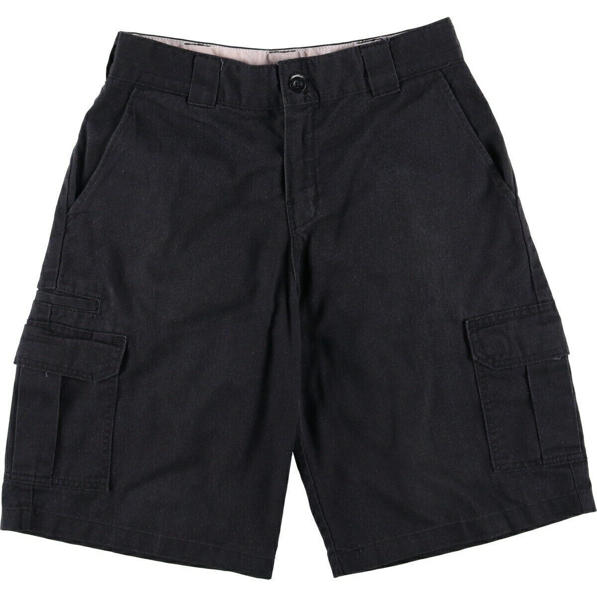 古着 ディッキーズ Dickies FLEX Relaxed Fit カーゴショーツ ハーフパンツ メンズw32相当 /eaa557187 【中古】 【250622】 【SS2603_30】 ブラック系 春夏秋