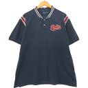 古着 ラルフローレン Ralph Lauren POLO RALPH LAUREN CUSTOM SLIM FIT ヘンリーネック 半袖 ポロシャツ メンズXXL相当 /eaa557415 【中古】 【250615】
