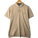 古着 ラルフローレン Ralph Lauren POLO RALPH LAUREN CUSTOM FIT 半袖 ポロシャツ メンズL相当 /eaa557486 【中古】 【250630】
