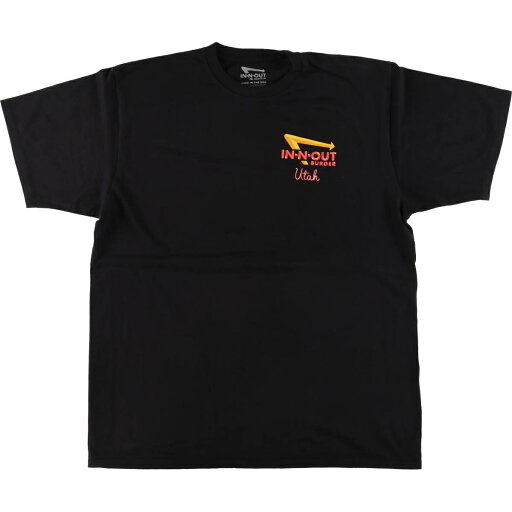 古着 IN-N-OUT BURGER インアンドアウトバーガー アドバタイジングTシャツ USA製 メンズXL相当 /eaa557657 【中古】 【250617】 古着 IN-N-OUT BURGER インアンドアウトバーガー アドバタイジングTシャツ USA製 メンズXL相当 /eaa557657 【中古】 【250617】