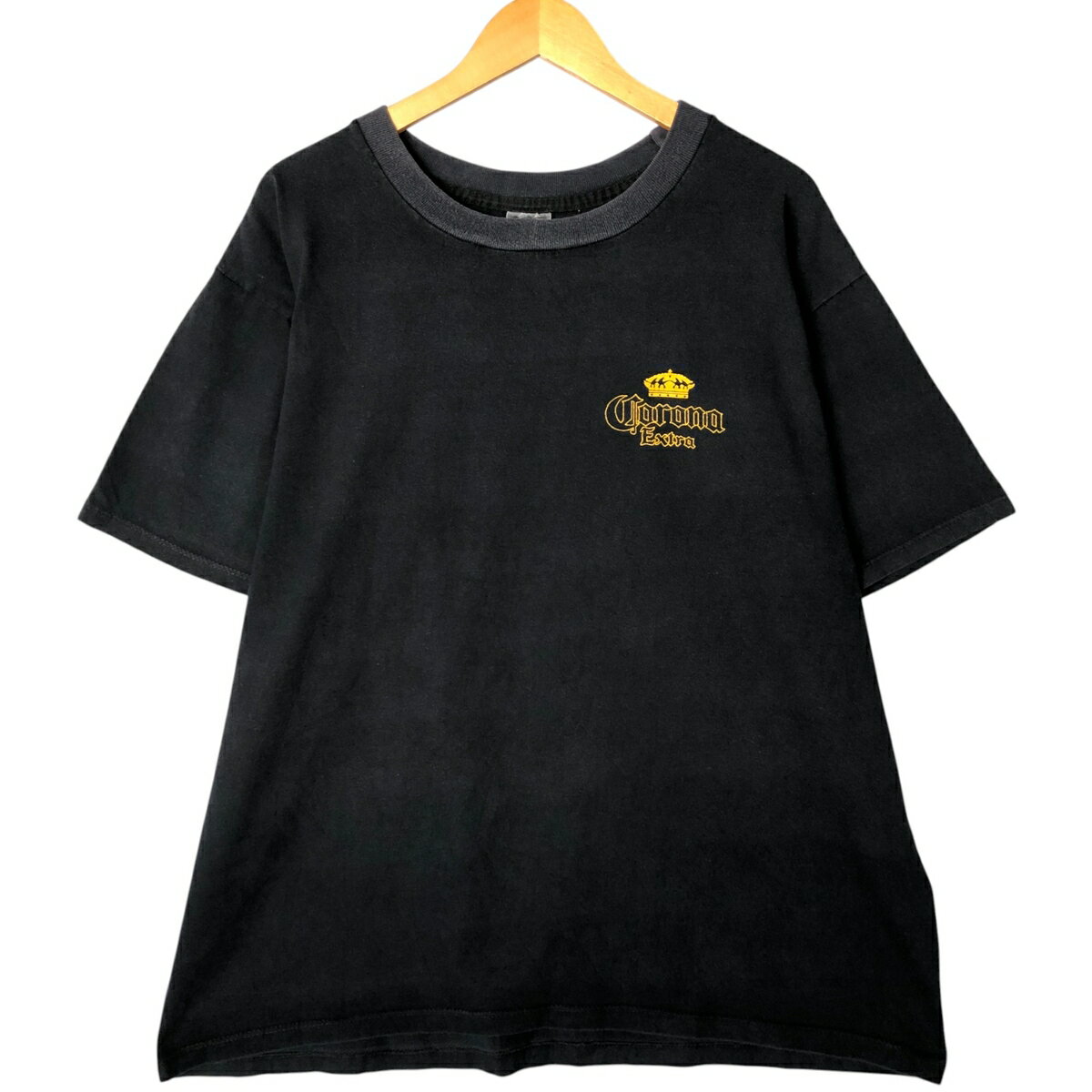 樂天商城 - 古着 ~00'S CORONA EXTRA コロナエキストラ バックプリント アドバタイジングTシャツ メンズXL相当 /eaa557697 【中古】 【250613】