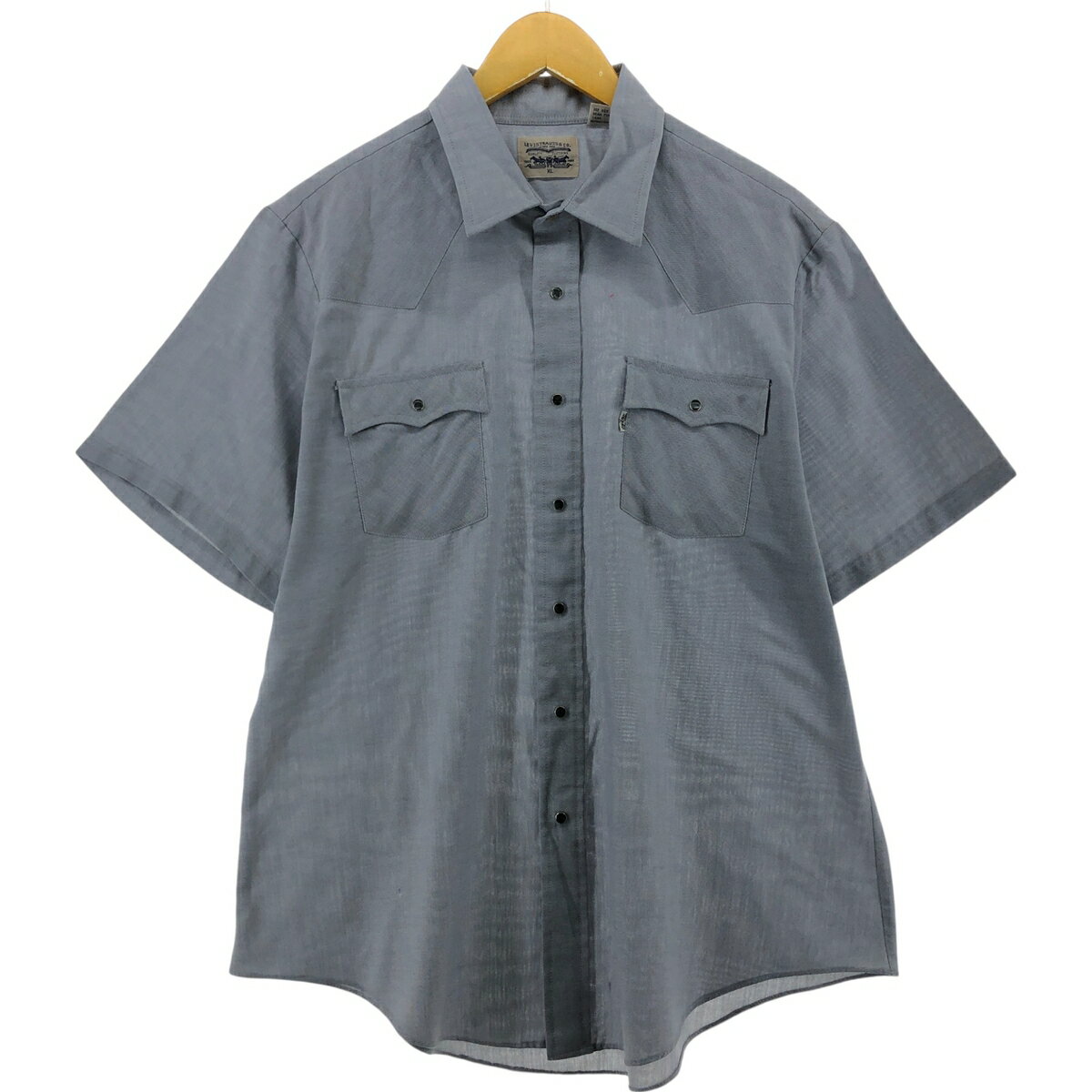 古着 90'S リーバイス Levi's 半袖 ウエスタンシャツ メンズXL相当 ヴィンテージ /eaa557751 【中古】 【250702】 【SS2603_10】