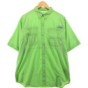 古着 コロンビア Columbia PFG ボタンダウン 半袖 フィッシングシャツ メンズS相当 /eaa557868 【中古】 【250616】 【Elulu...