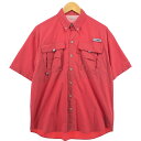 古着 コロンビア Columbia PFG ボタンダウン 半袖 フィッシングシャツ メンズM相当 /eaa557869 【中古】 【250616】 【Elulu...