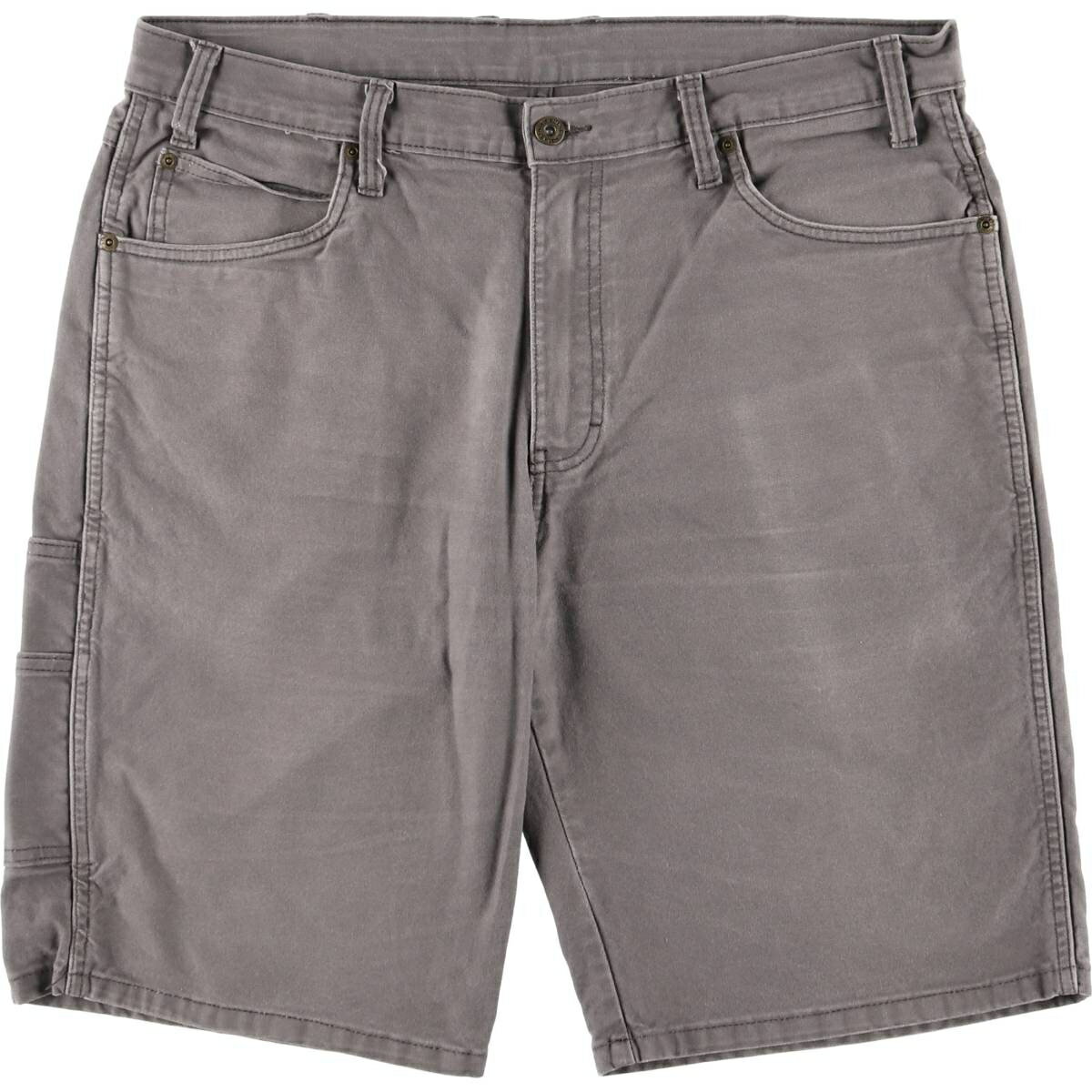 古着 ディッキーズ Dickies ダック地ペインターショーツ ハーフパンツ メンズw37相当 /eaa557970 【中古】 【250620】 【SS2603_30】 グレー系 春夏秋