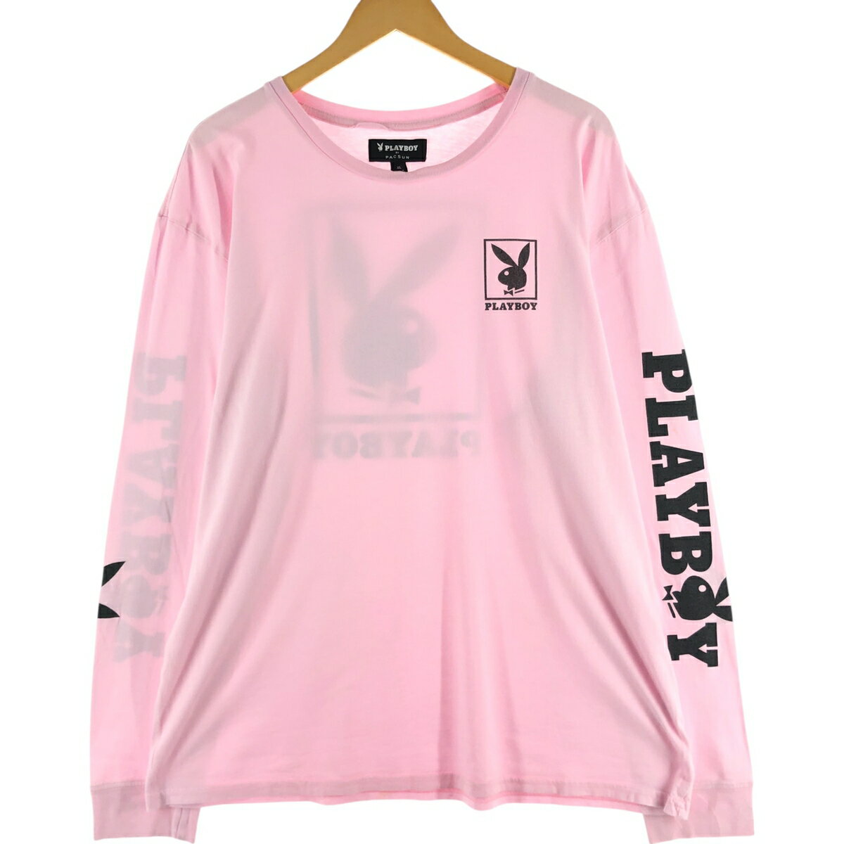 PLAYBOY プレイボーイ Tシャツ トップス ピンク 白 ホワイト 楽天市場】Tシャツ ピンク(ブランドプレイボーイ)(メンズ