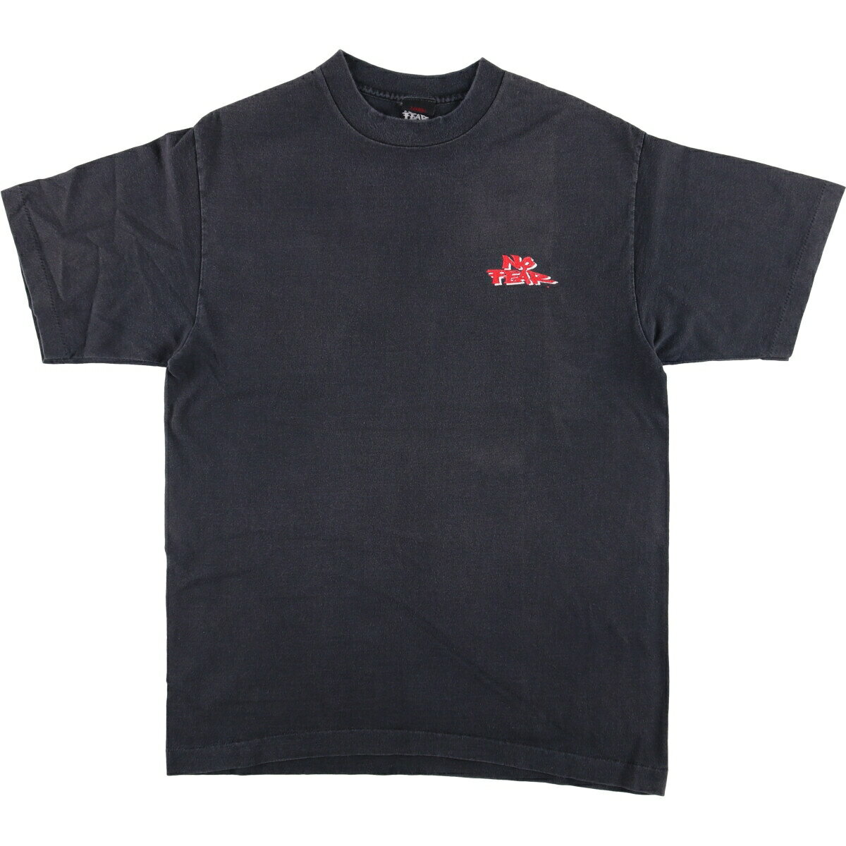 Rakuten - 古着 90'S ノーフィア NO FEAR サーフ スケートTシャツ USA製 メンズL相当 ヴィンテージ /eaa558008 【中古】 【250618】 【SS2603_10】 ブラック系 春夏秋