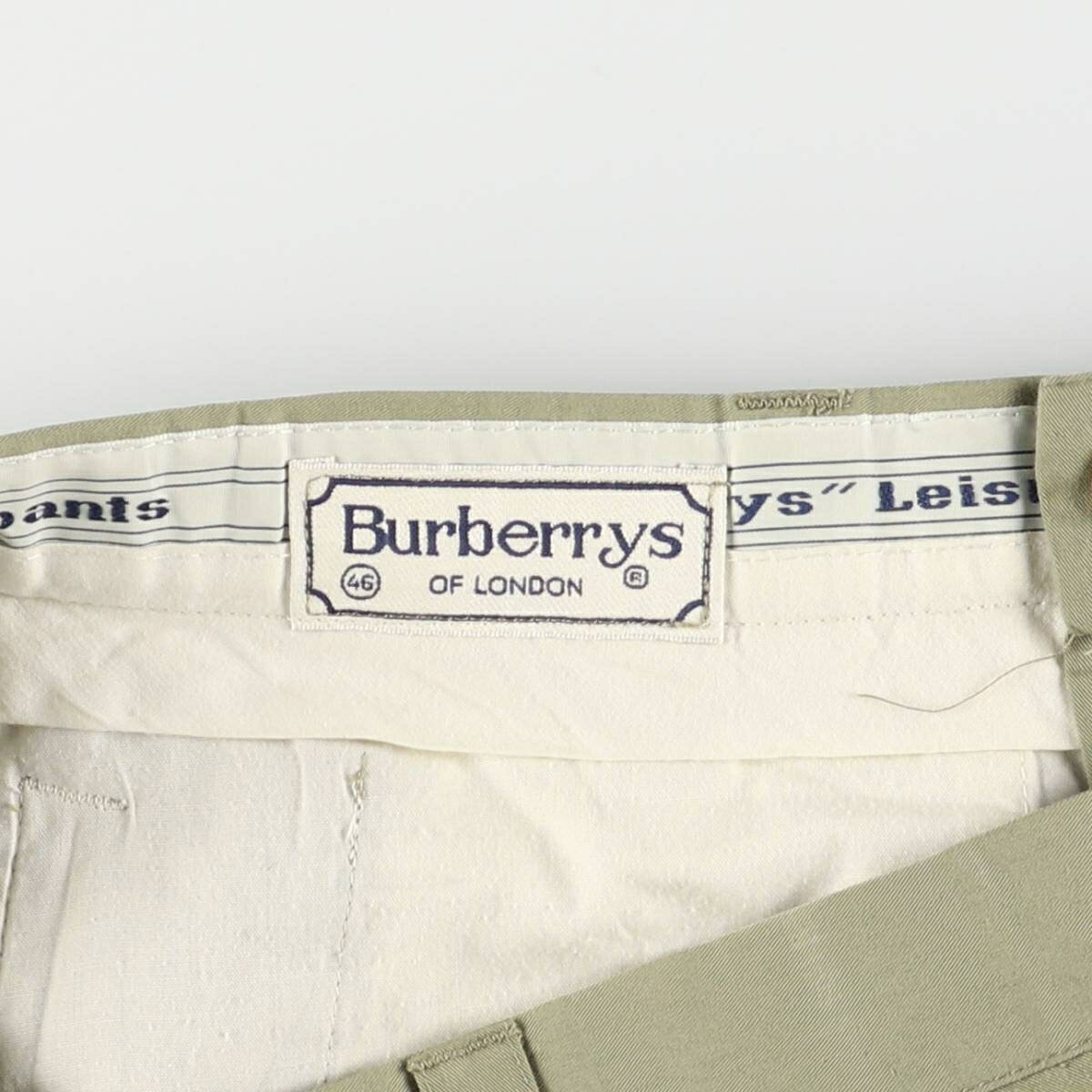 古着 バーバリー Burberry's BURBERRYS OF LONDON ツータック スラックス ワイドパ...
