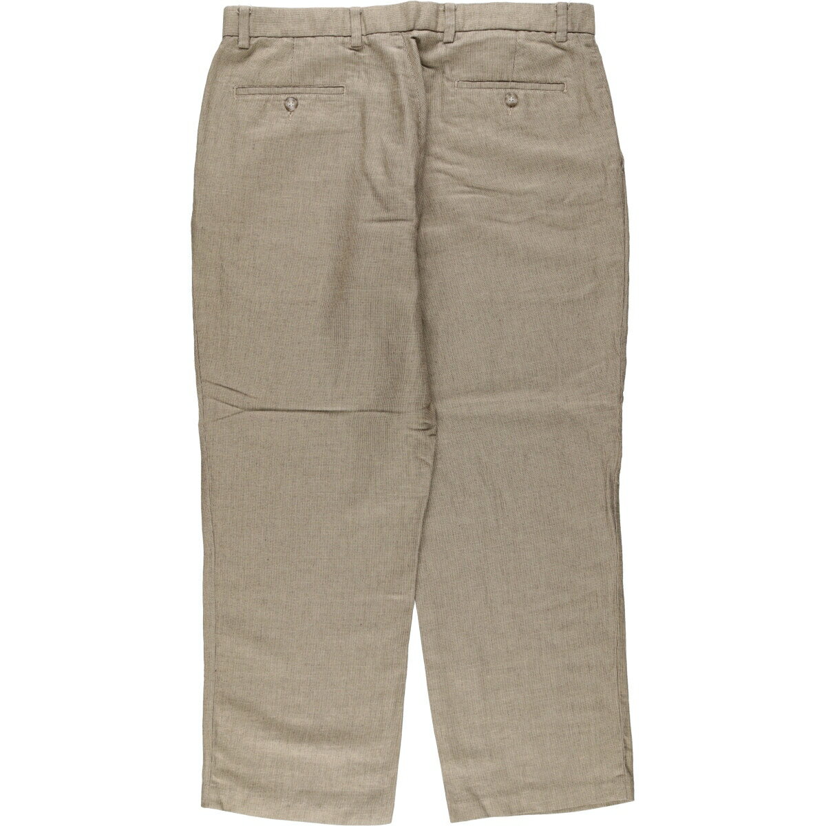 古着 ドッカーズ DOCKERS PREMIUM FLAT FRONT RELAXED FIT ツータック リネンパンツ スラックス メンズw37相当 /eaa558159 【中古】 【250621】