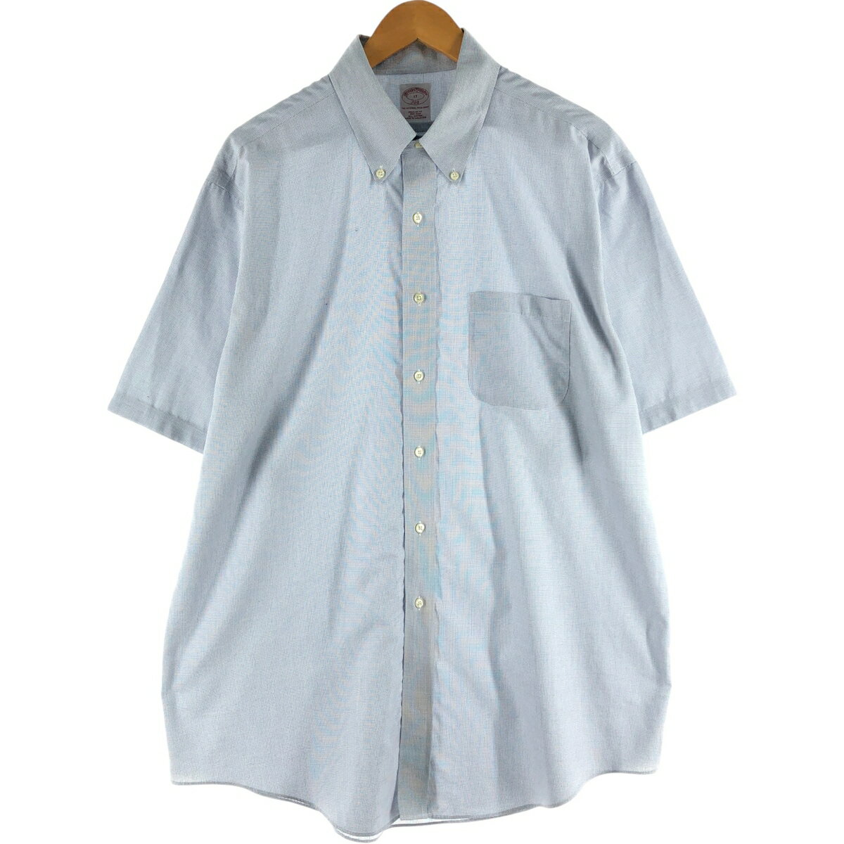樂天商城 - 古着 ブルックスブラザーズ Brooks Brothers 346 半袖 ボタンダウン チェックシャツ メンズXL相当 /eaa558301 【中古】 【250618】 【SS2603_30】