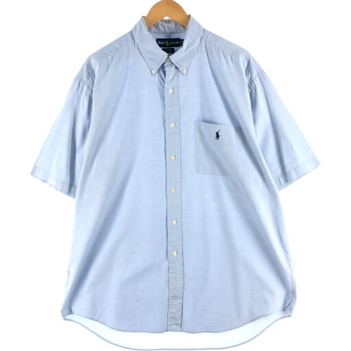 古着 ラルフローレン Ralph Lauren BLAKE 半袖 ボタンダウンシャツ メンズXL相当 /eaa558350 【中古】 【250616】 【ADEL/アデル】 古着 ラルフローレン Ralph Lauren BLAKE 半袖 ボタンダウンシャツ メンズXL相当 /eaa558350 【中古】 【250616】 【ADEL/アデル】