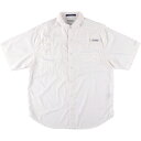 古着 コロンビア Columbia PFG TAMIAMI ボタンダウン 半袖 フィッシングシャツ メンズL相当 /eaa558361 【中古】 【250616...