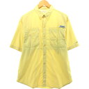 古着 コロンビア Columbia PFG ボタンダウン 半袖 フィッシングシャツ メンズM相当 /eaa558362 【中古】 【250620】 【ADEL/...