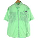 古着 コロンビア Columbia PFG ボタンダウン 半袖 フィッシングシャツ メンズS相当 /eaa558363 【中古】 【250616】 【ADEL/...