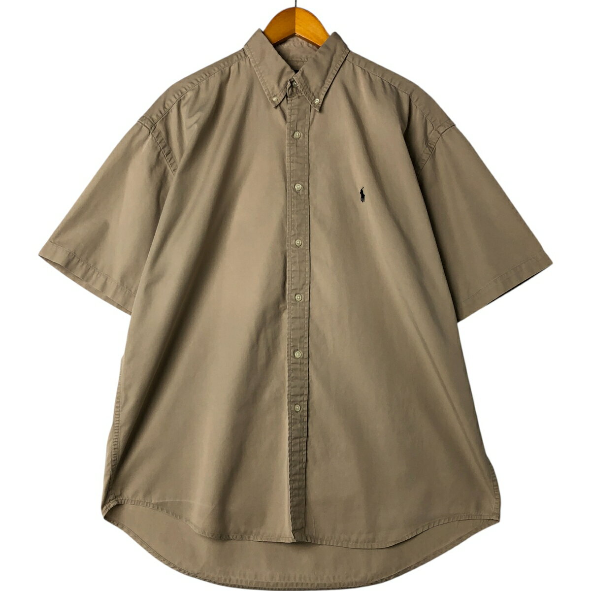 古着 ラルフローレン Ralph Lauren BLAKE 半袖 ボタンダウンシャツ メンズXL相当 /eaa558367 【中古】 【250620】