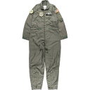 古着 80'S 米軍実品 長袖 オールインワン つなぎ USA製 40R メンズM相当 ヴィンテージ /eaa558418 【中古】 【250704】