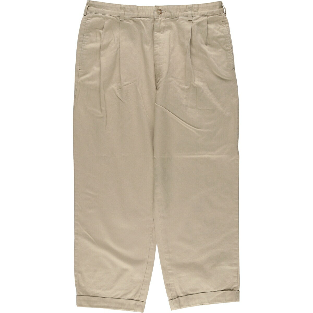 卡其褲 - 古着 ラルフローレン Ralph Lauren POLO RALPH LAUREN ツータック チノパンツ メンズw35相当 /eaa558455 【中古】 【250617】 【SS2603_10】