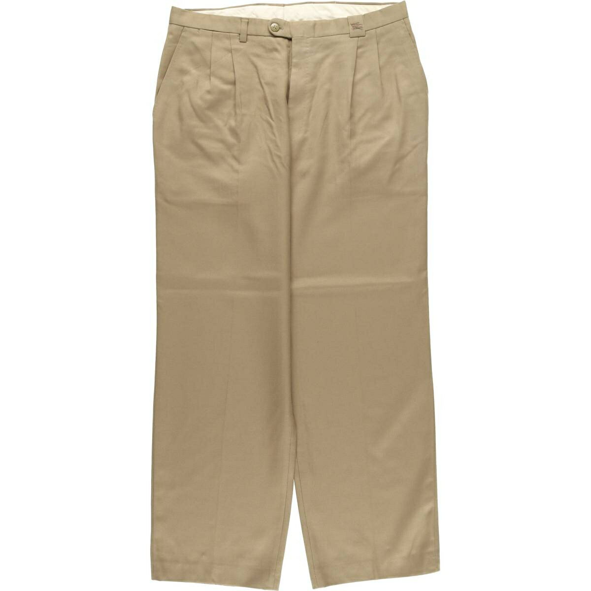 樂天商城 - 古着 バーバリー Burberry's BURBERRYS OF LONDON ツータック ウールパンツ スラックス メンズw34相当 /eaa558471 【中古】 【250623】 【SS2603_10】