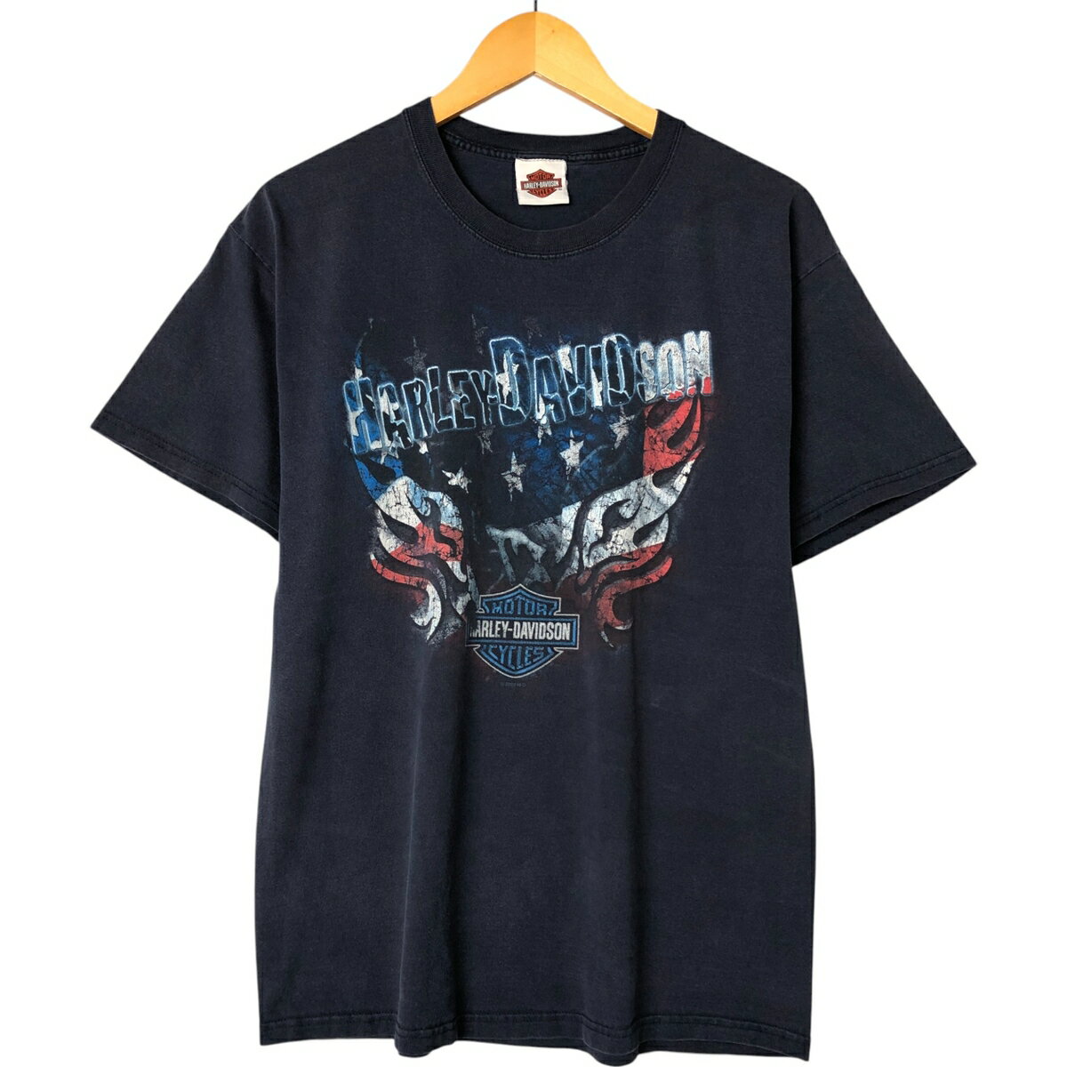 古着 00'S ハーレーダビッドソン Harley-Davidson モーターサイクル バイクTシャツ メンズL相当 /eaa558500 【中古】 【250620】(4.0)