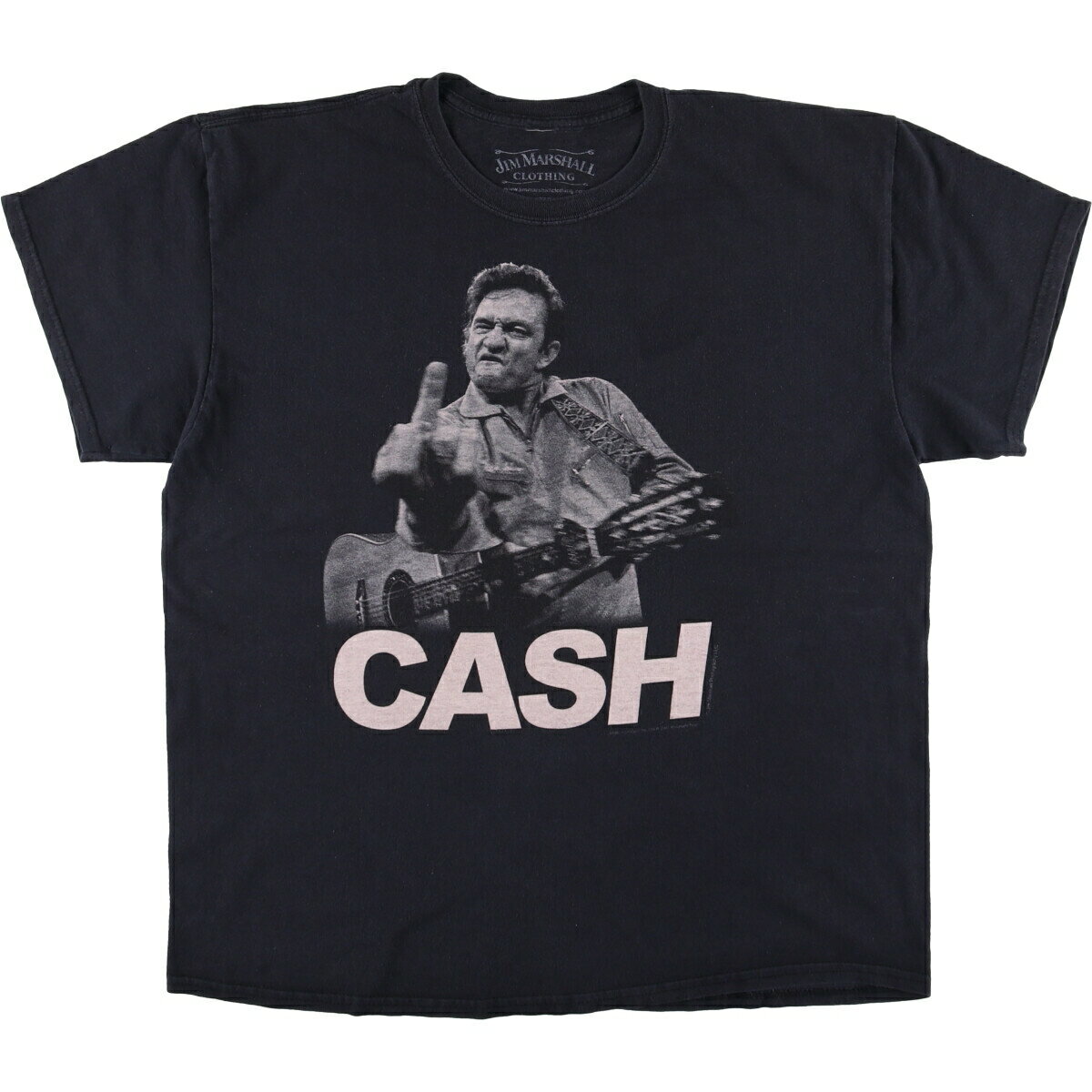 樂天商城 - 古着 JIM MARSHALL JOHNNY CASH ジョニーキャッシュ バンドTシャツ バンT メンズXL相当 /eaa558683 【中古】 【250616】 【SS2603_10】