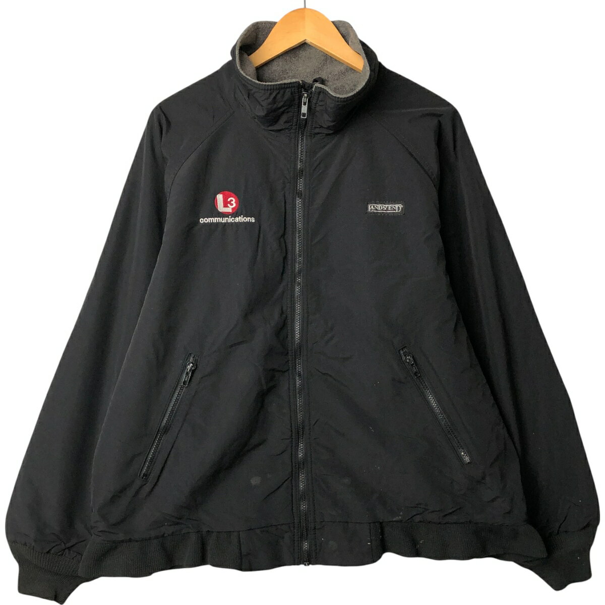 古着 90'S ランズエンド LANDS' END 中綿ジャケット パファージャケット USA製 メンズL相当 ヴィンテージ /eaa558780   【SS2606_30