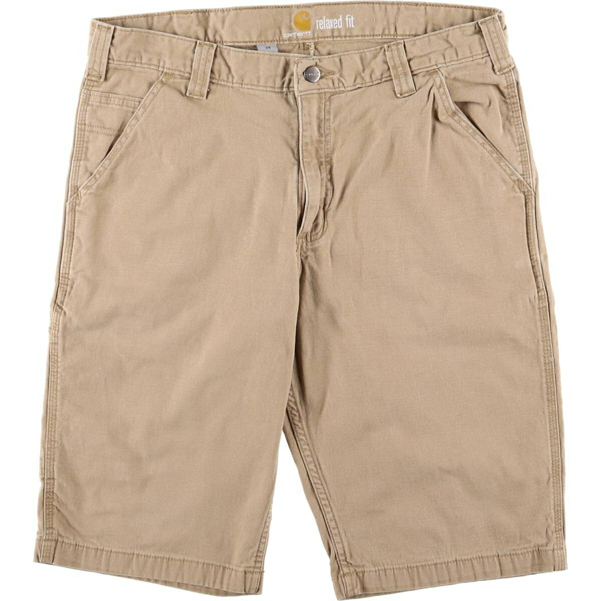 Rakuten - 古着 カーハート Carhartt RELAXED FIT ダック地ペインターショーツ ハーフパンツ メンズw34相当 /eaa558821 【中古】 【250616】 【SS2606_10