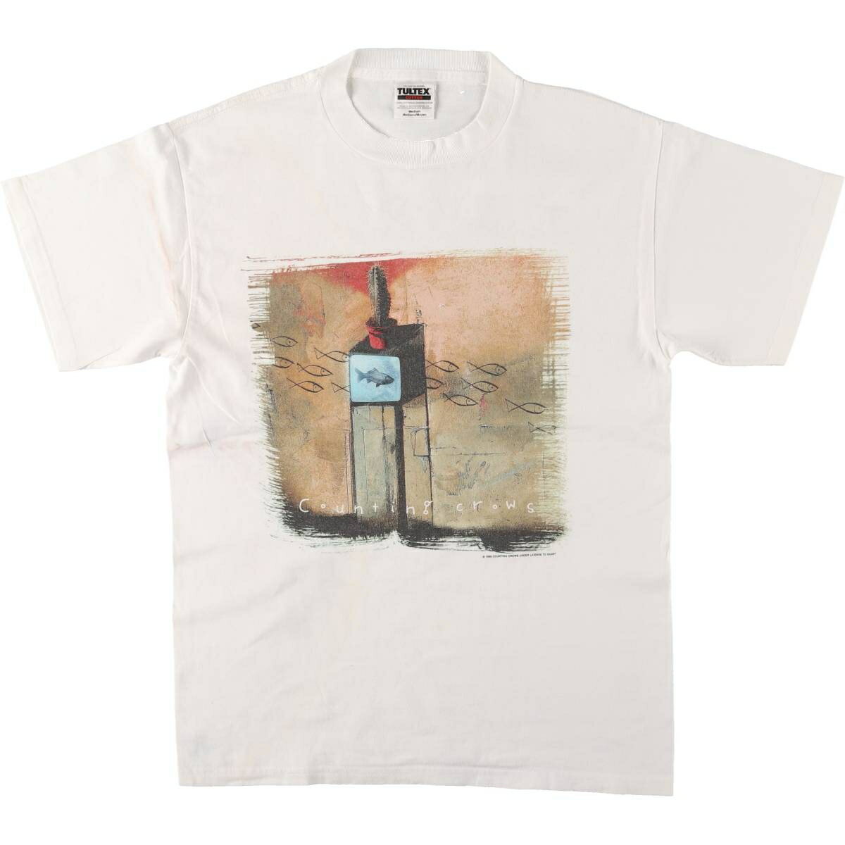 樂天商城 - 古着 90'S タルテックス TULTEX COUNTING CROWS カウンティングクロウズ バンドTシャツ バンT メンズM相当 ヴィンテージ /eaa558881 【中古】 【250620】 【SS2603_10】