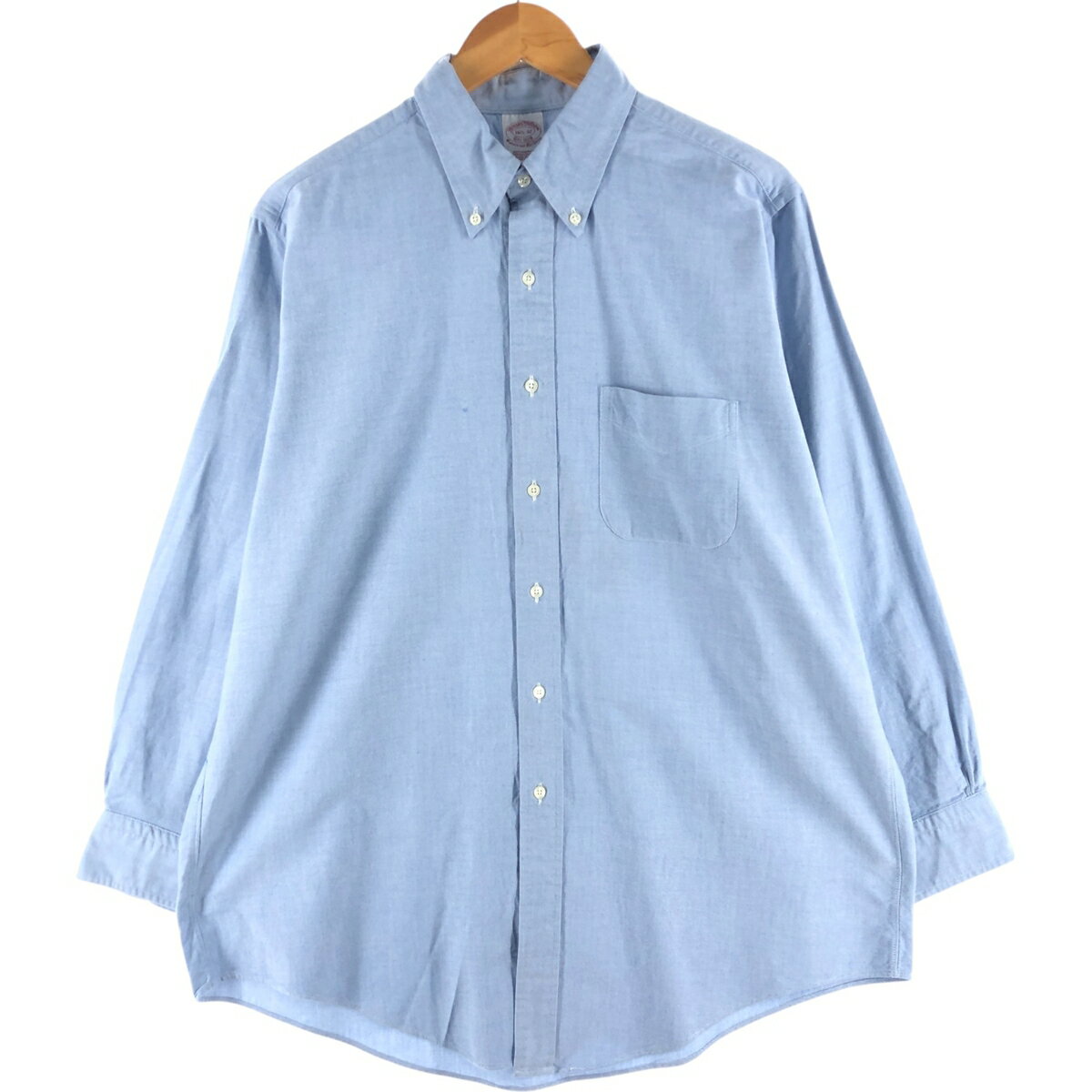 樂天商城 - 古着 ブルックスブラザーズ Brooks Brothers Est.1818 長袖 ボタンダウンシャツ USA製 メンズL相当 /eaa558925 【中古】 【250616】 【SS2603_30】