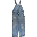 古着 ビッグサイズ カーハート Carhartt デニムオーバーオール メンズw41相当 /eaa559130 【中古】 【250620】
