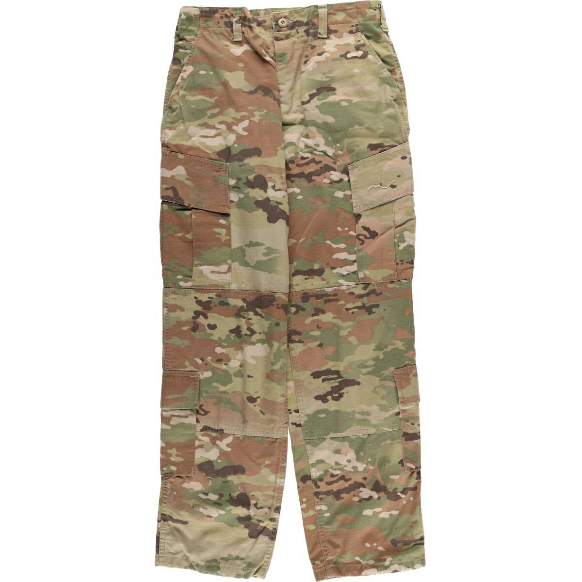 古着 米軍実品 迷彩柄 マルチカムカモ リップストップ ミリタリー カーゴパンツ コンバットパンツ SMALL REGULAR メンズw32相当 /eaa559164 【中古】 【250711】 【SS2606_30