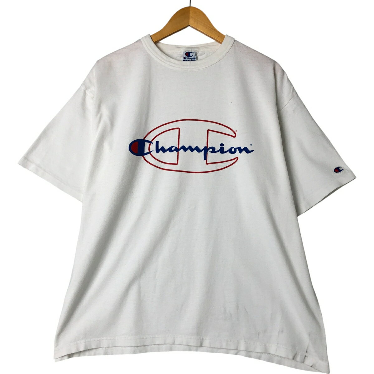 樂天商城 - 古着 90'S チャンピオン Champion ロゴプリントTシャツ USA製 メンズXL相当 ヴィンテージ /eaa559318 【中古】 【250629】 【SS2603_10】