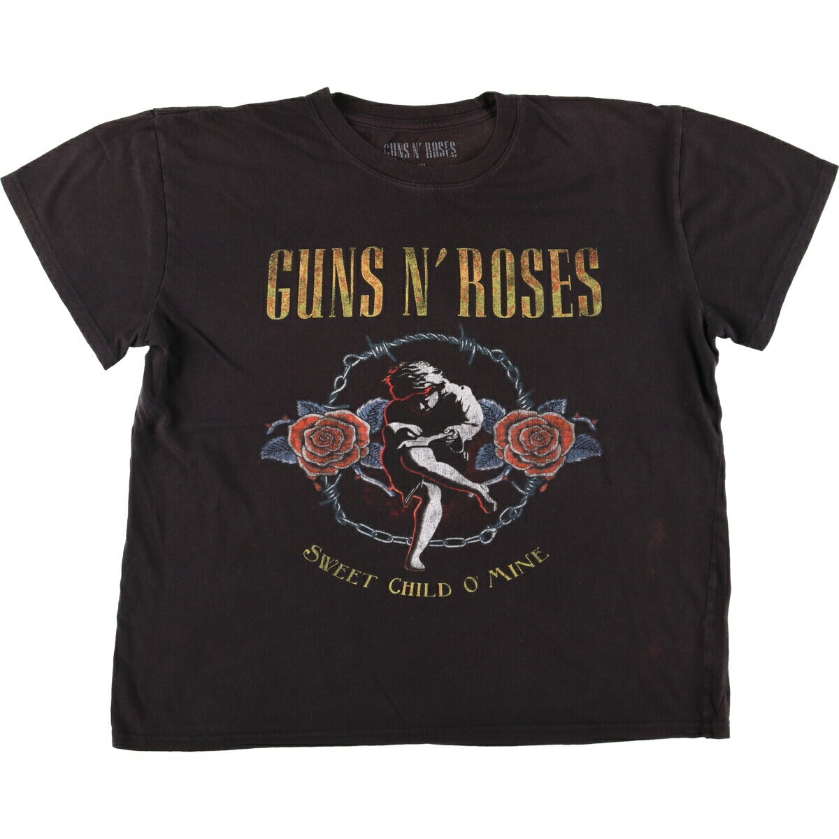 Rakuten - 古着 GUNS N' ROSES ガンズアンドローゼズ バンドTシャツ バンT メンズXL相当 /eaa559471 【中古】 【250621】 【SS2603_10】