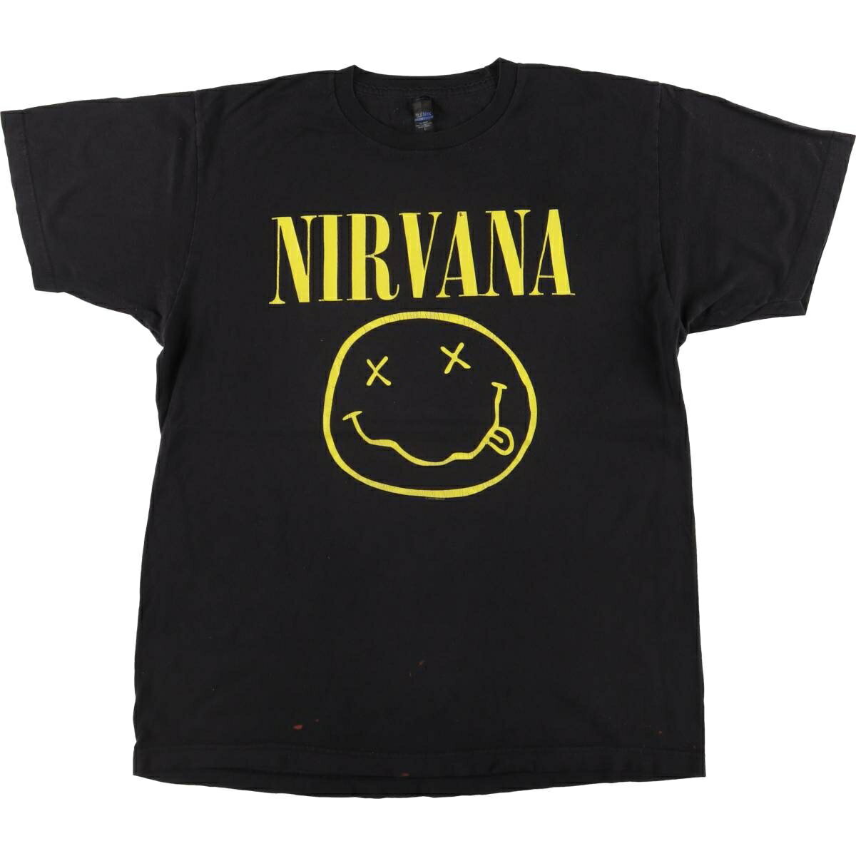 Rakuten - 古着 タルテックス TULTEX NIRVANA ニルヴァーナ バンドTシャツ バンT メンズL相当 /eaa559538 【中古】 【250620】 【SS2603_10】