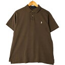 古着 ラルフローレン Ralph Lauren POLO RALPH LAUREN CUSTOM SLIM FIT 半袖 ポロシャツ メンズL相当 /eaa559663 【中古】 【250620】