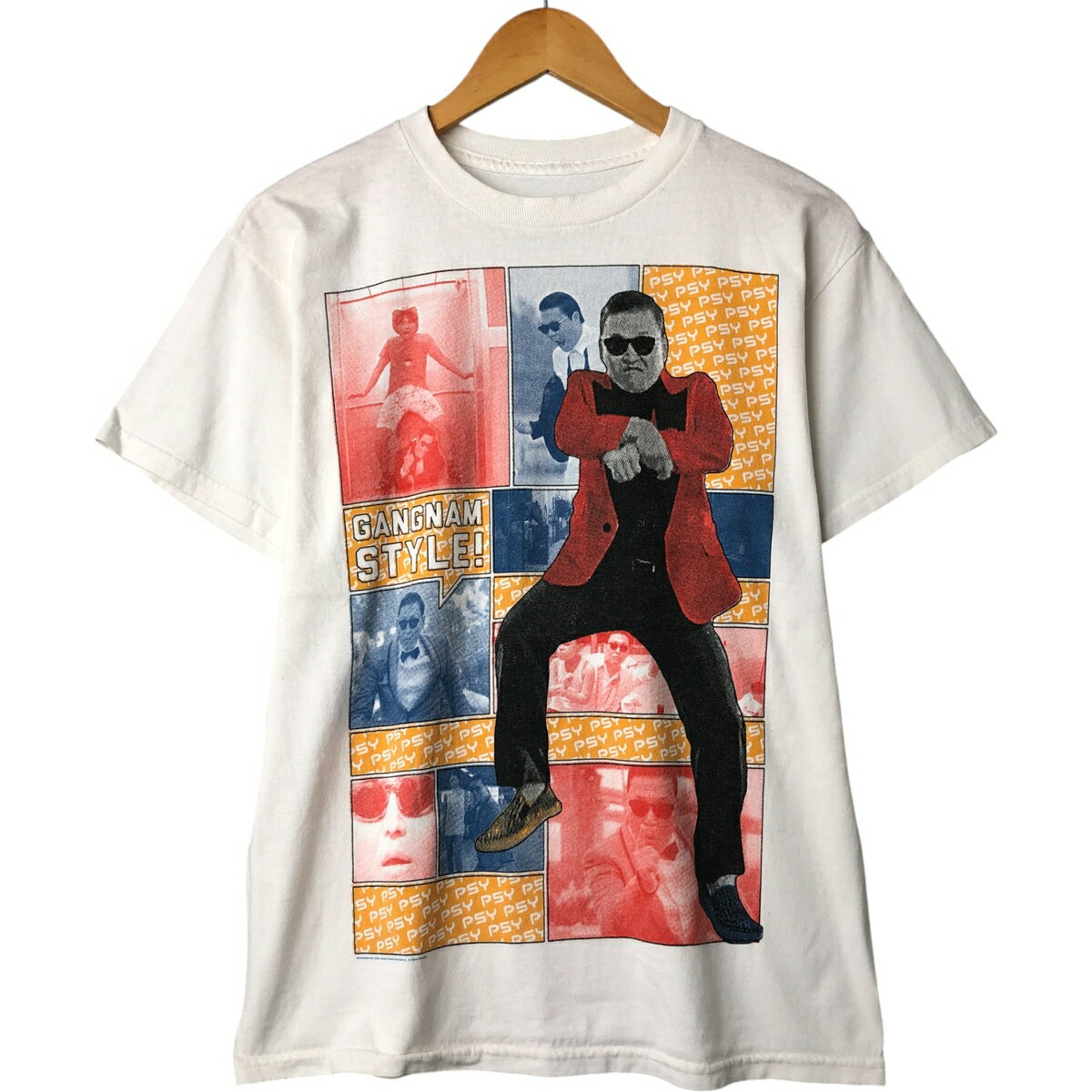 樂天商城 - 古着 PSY サイ バンドTシャツ バンT メンズM相当 /eaa559758 【中古】 【250627】 【SS2603_10】