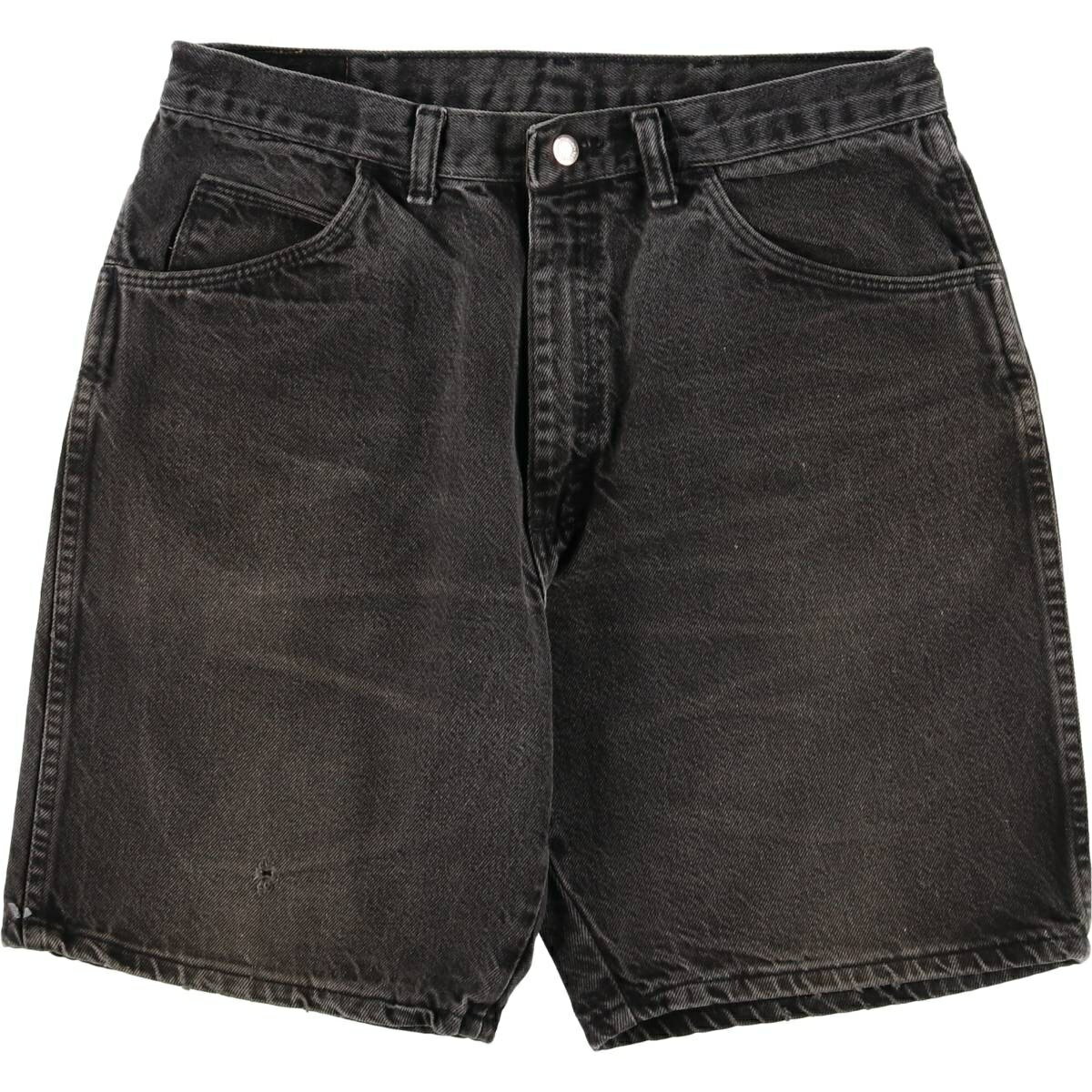 Rakuten - 古着 ラングラー Wrangler ブラックデニムショーツ ショートパンツ USA製 メンズw34相当 /eaa559995 【中古】 【250627】 【SS2606_30
