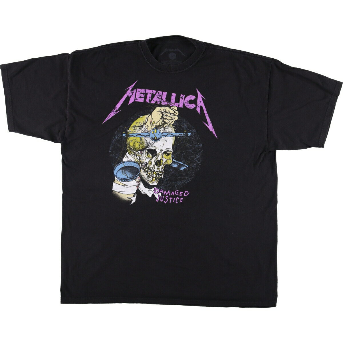 Rakuten - 古着 METALLICA メタリカ ドクロ柄 スカル柄 バンドTシャツ バンT メンズXL相当 /eaa560013 【中古】 【250621】 【SS2603_10】