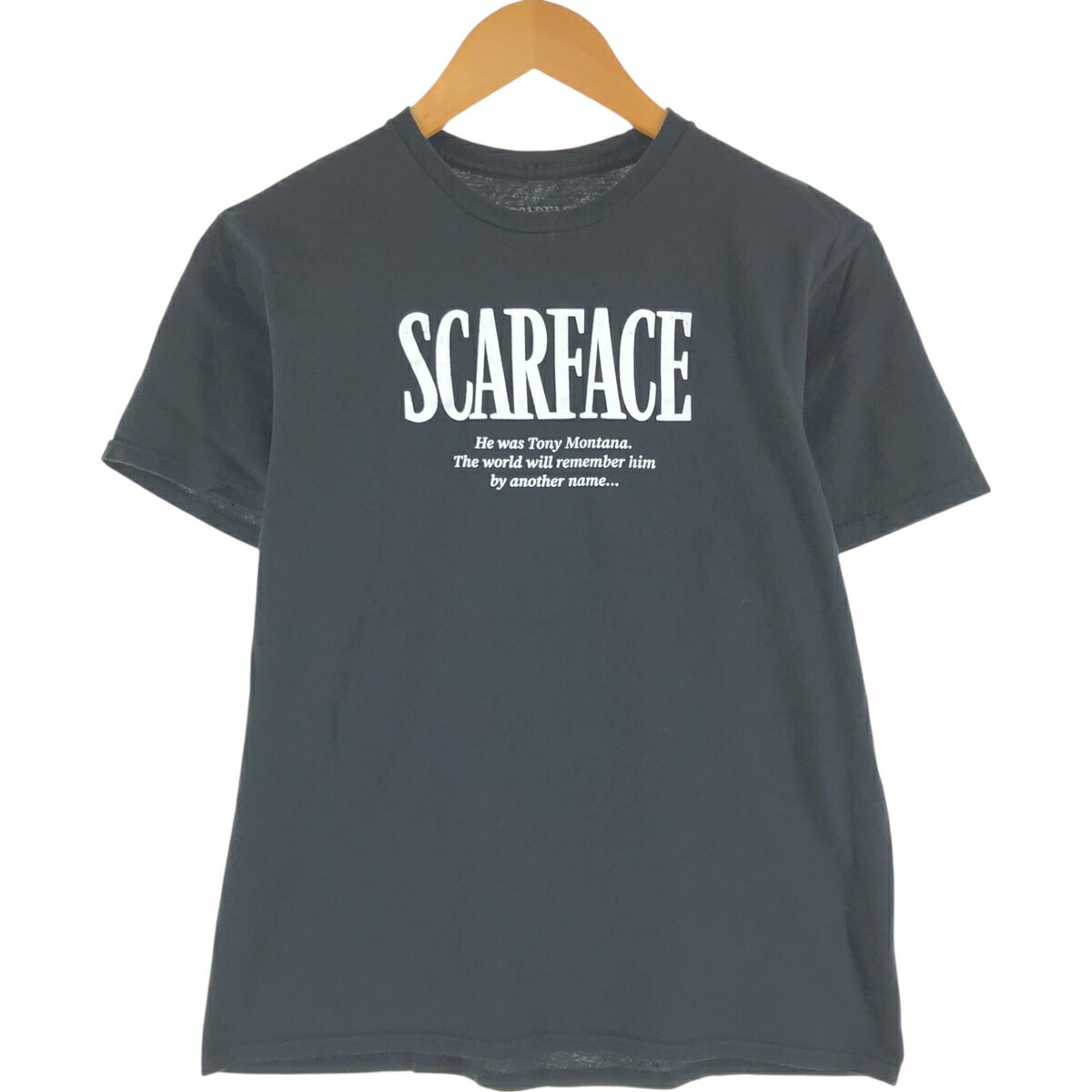 古着 Scarface スカーフェイス 映画 ムービーTシャツ メンズM相当 /eaa560185 【中古】 【250629】