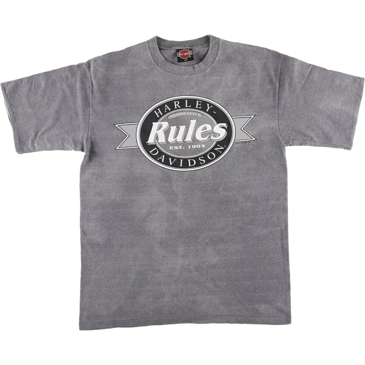 ���� 90'S �ϡ��졼���ӥåɥ��� Harley-Davidson �⡼������������ �Х���T����� ���L���� ������ơ��� /eaa560249 ����š� ��250624�� ��SS2603_10��