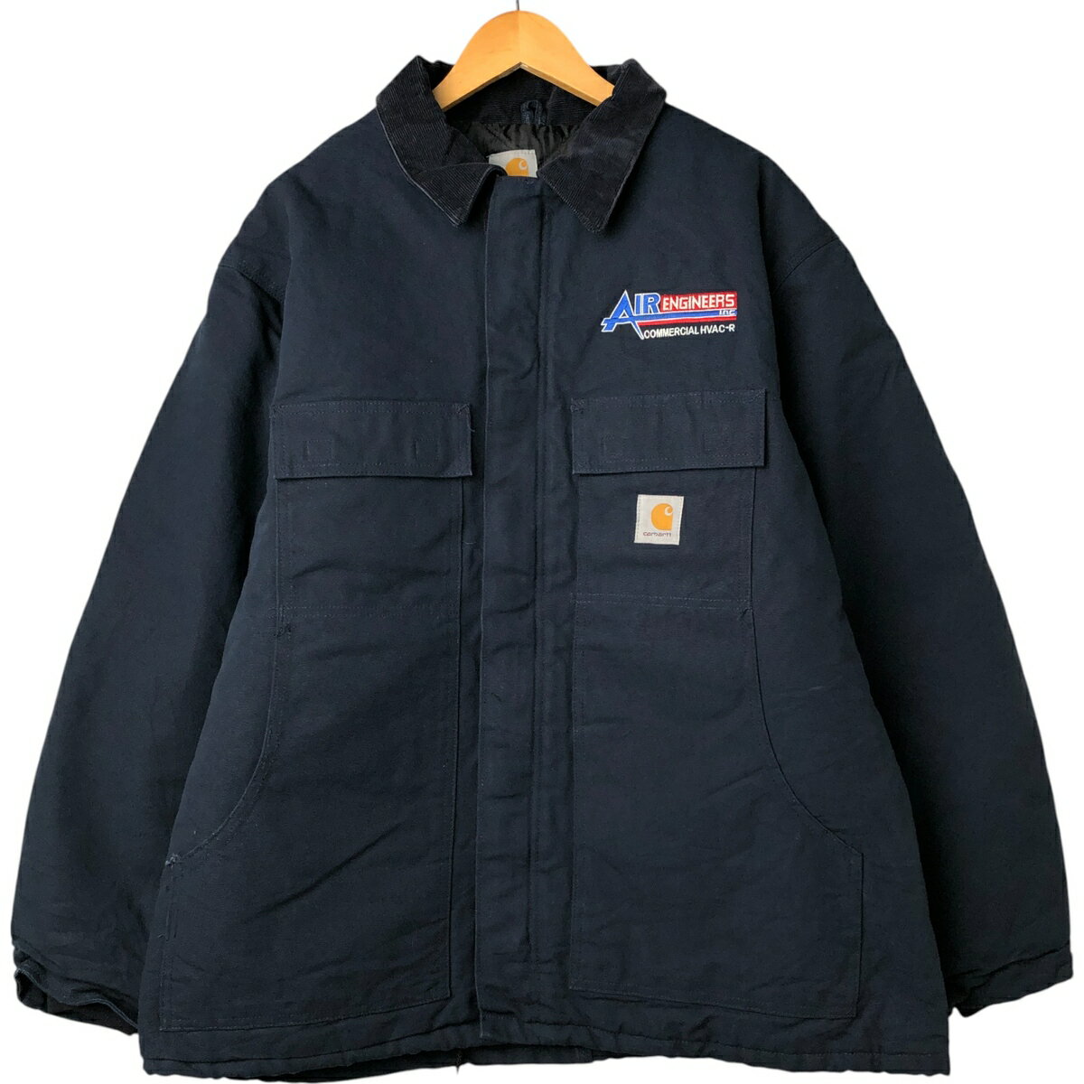 00s Carhartt ネイビー トラディショナルコート L Carhartt トラディショナルコート ネイビー M | CUSTOM FEVER
