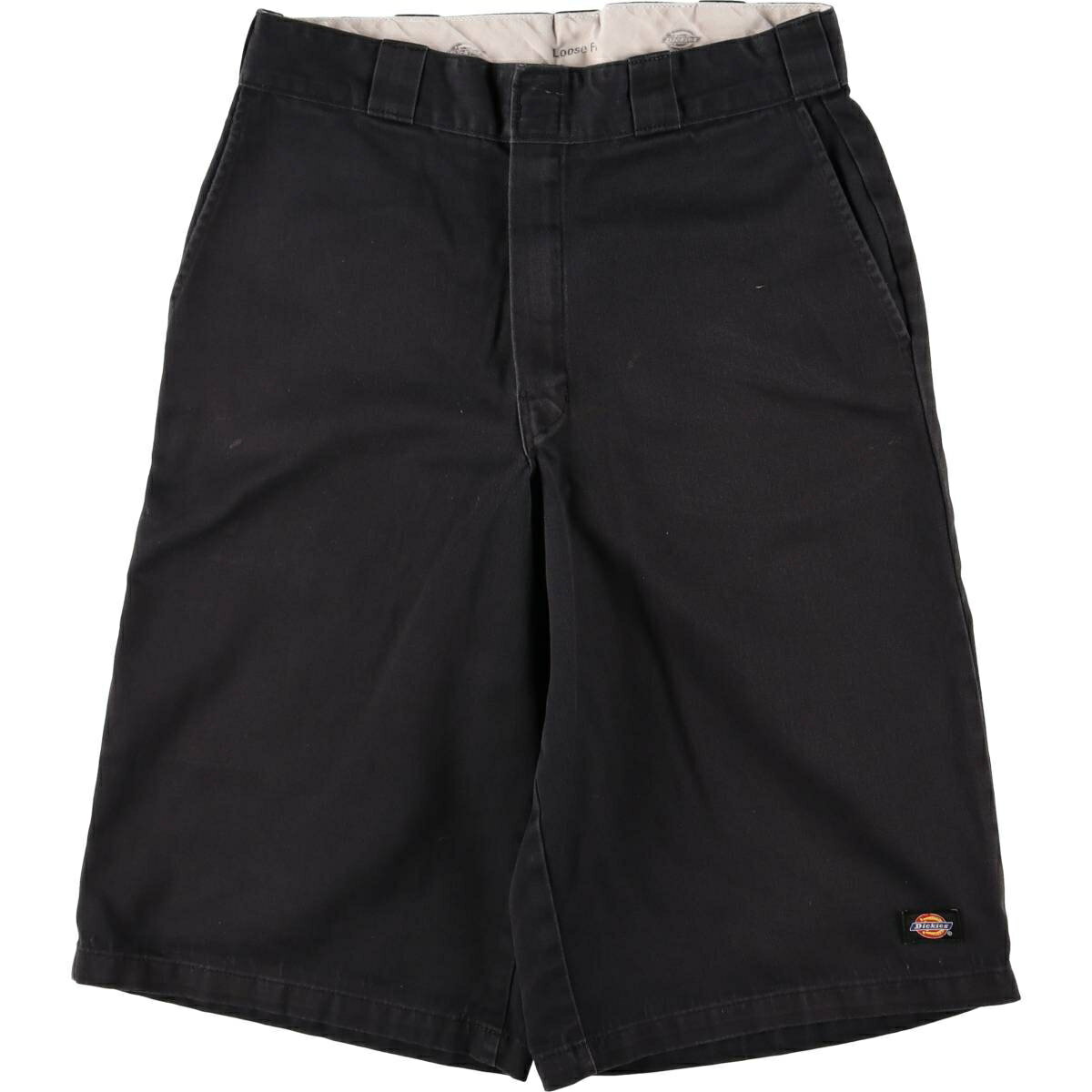 古着 ディッキーズ Dickies Loose Fit ワークショーツ ハーフパンツ メンズw31相当 /eaa560560 【中古】 【250622】 【SS2603_30】 ネイビー系 春夏秋