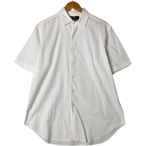 古着 ラルフローレン Ralph Lauren POLO by Ralph Lauren BRADFORD CLASSIC FIT ワイドカラー 半袖 コットンシャツ メンズL相当 /eaa560637 【中古】 【250620】 古着 ラルフローレン Ralph Lauren POLO by Ralph Lauren BRADFORD CLASSIC FIT ワイドカラー 半袖 コットンシャツ メンズL相当 /eaa560637 【中古】 【250620】